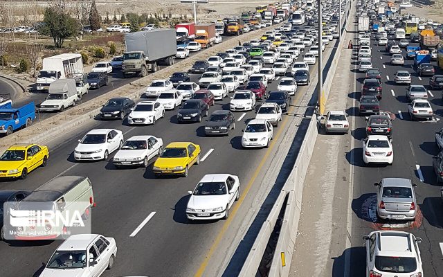 اعلام ترافیک سنگین و نیمه سنگین در محدوده پل فردیس تا پل کلاک