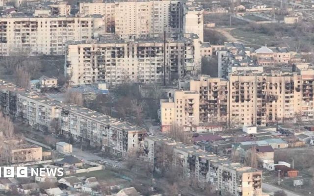 Eating garden weeds to survive in Russian-occupied city cut off from food and water