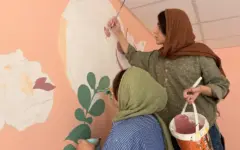 اجرای طرح زیباسازی و هویت‌بخشی به سراهای دانشجویی در دانشگاه یزد