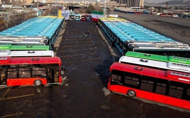 افزایش اتوبوس‌های فعال تهران به 3500 دستگاه از شنبه