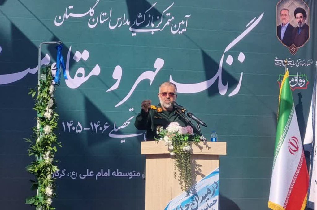 فرمانده سپاه نینوا گلستان: سنگر علم، میدان جدید اقتدار ایران است