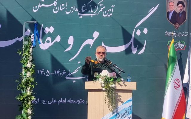 فرمانده سپاه نینوا گلستان: سنگر علم، میدان جدید اقتدار ایران است