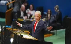 انتقاد سازمان ملل از حرکت نتانیاهو در مجمع عمومی
