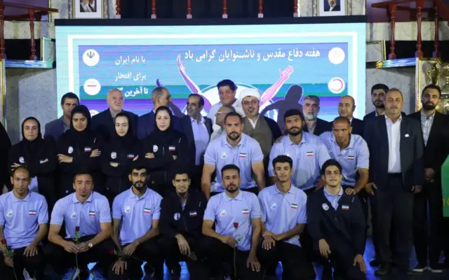 برگزاری مراسم بدرقه دوومیدانی‌کاران ناشنوای اعزامی به قهرمانی آسیا