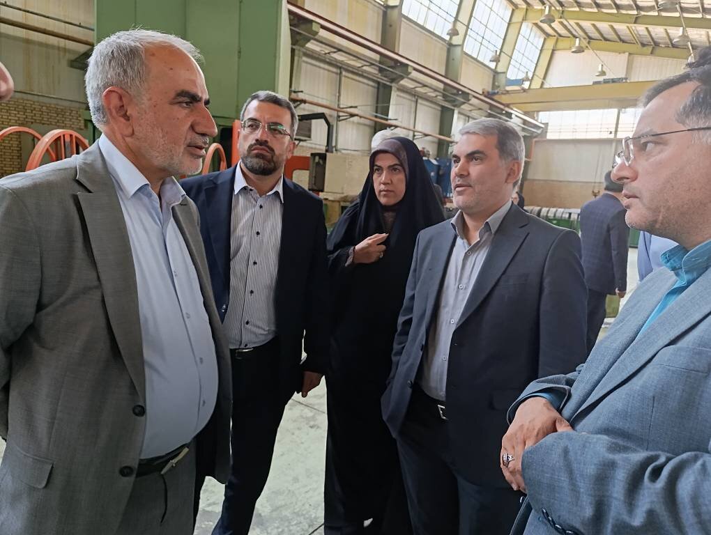 بازدید اعضای کمیسیون ویژه حمایت از تولید مجلس از شرکت «کمپرسورسازی پادنا»