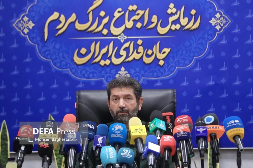 روایت فرمانده سپاه تهران از دومین جمعه برگزاری رزمایش جانفدا: ۴۰ هزار موتورسوار در پایتخت حضور دارند/ مردم با سلایق و گرایشات مختلف کنار هم گرد آمدند