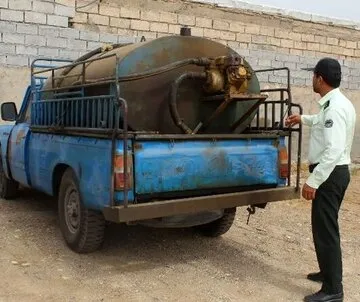کشف محموله ۱۲۰۰ لیتری گازوییل قاچاق در باوی