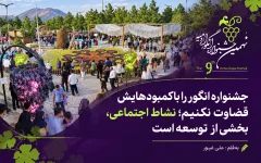 جشنواره انگور را با کمبودهایش قضاوت نکنیم؛ نشاط اجتماعی، بخشی از توسعه است