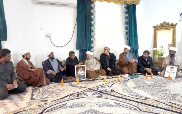 تکریم و دلجویی از خانواده شهدای مراسم عروسی «کوهستک» هرمزگان