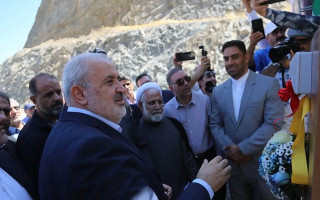 سد آناهیتا در شهرستان کنگاور آبگیری شد