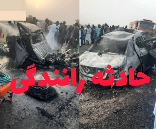 تصادف مرگبار پژو ۴۰۵ با کامیونت در محور سرباز/۷ تن جان باختند