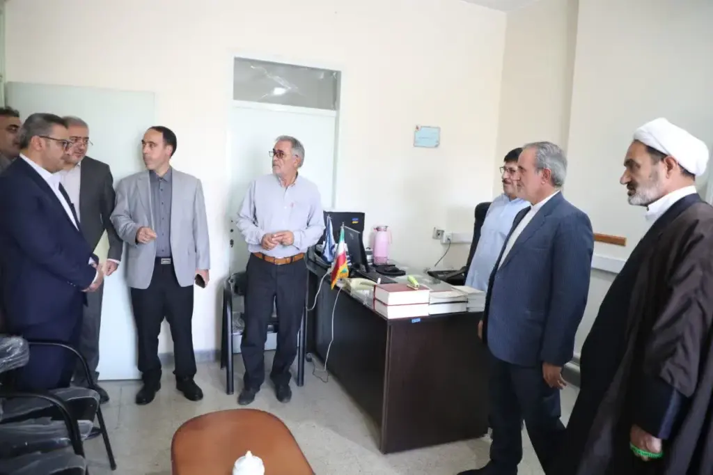 بازدید رئیس کل دادگستری آذربایجان غربی از دادگستری چایپاره