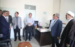 بازدید رئیس کل دادگستری آذربایجان غربی از دادگستری چایپاره