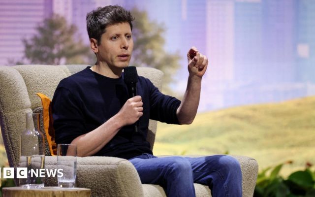 OpenAI boss says world 'right to be afraid' but should trust AI firms