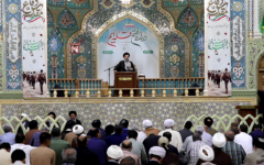 تجلیل از سیره اخلاقی آیت‌الله شبیری زنجانی در مراسم بزرگداشت