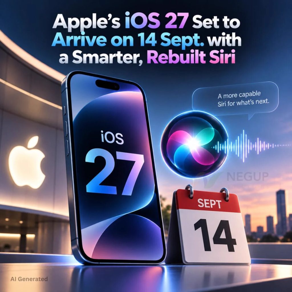 اپل امروز iOS ۲۷ را با نسل تازه Siri منتشر می‌کند | آیفون حالا بهتر حرف کاربران را متوجه می‌شود