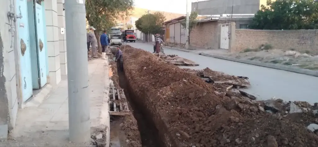 شبکه توزیع آب روستای وسمق در استان همدان اصلاح و بازسازی شد