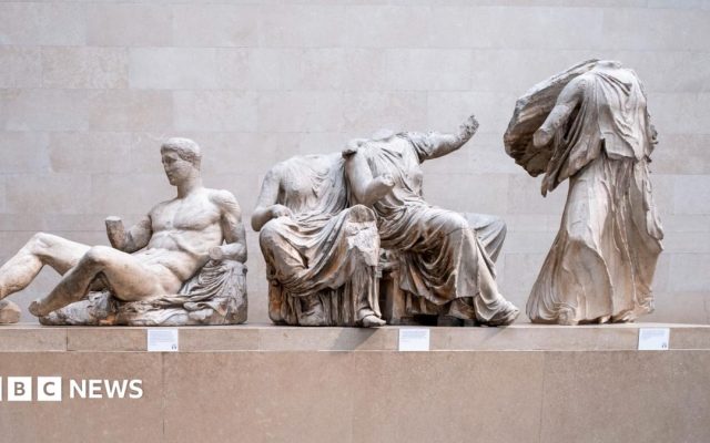 Greek PM urges Burnham to return Elgin Marbles permanently