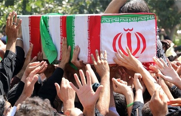 پیکر ۲ شهید امنیت سراوان در زاهدان تشییع می‌شوند