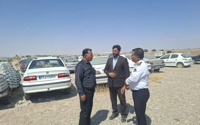 پارکینگ وسایل نقلیه توقیفی خاتم ساماندهی می‌شود