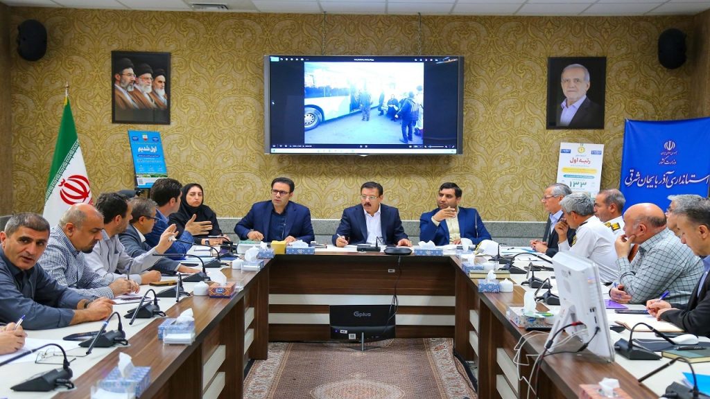 اختصاص ١٢ دستگاه اتوبوس جدید جهت تردد در آزادراه تبریز-سهند