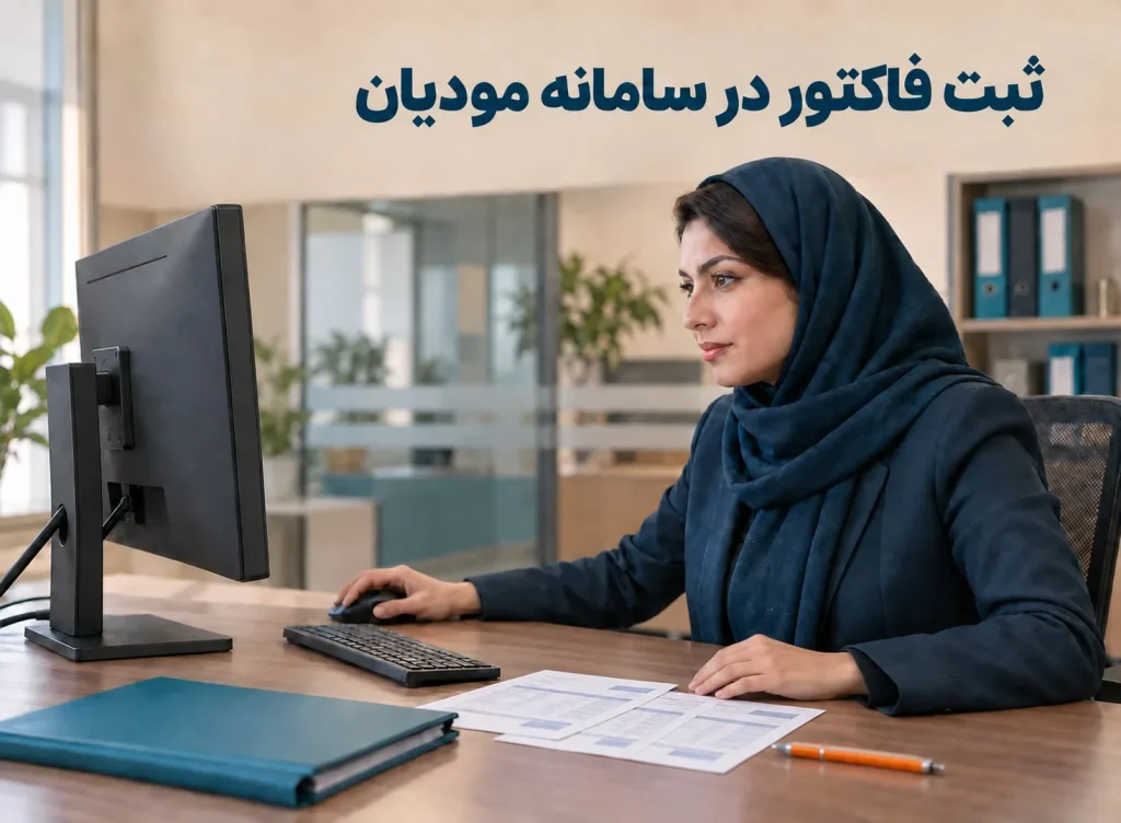 ثبت فاکتور در سامانه مودیان