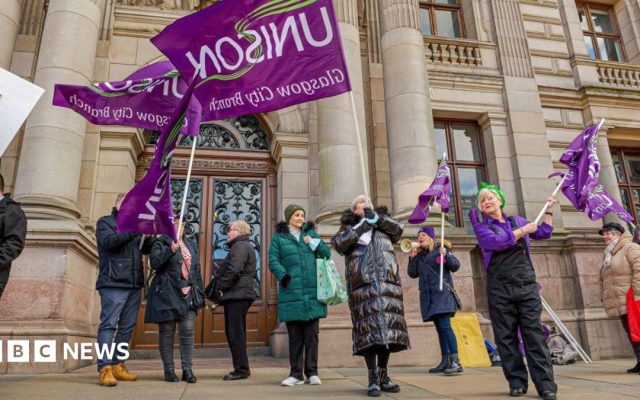 Glasgow City Council letting staff down with fire and rehire plans, worker says