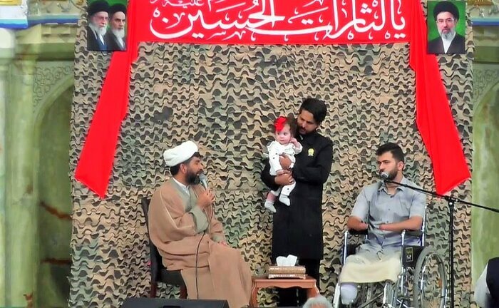 برگزاری دومین سالگرد شهادت سید حسن نصرالله در حرم رضوی