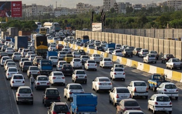 ترافیک سنگین در آزادراه های البرز