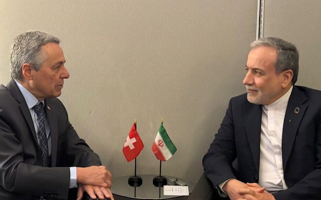 نخستین دیدار عراقچی در نیویورک؛ گفتوگو با همتای سوئیسی