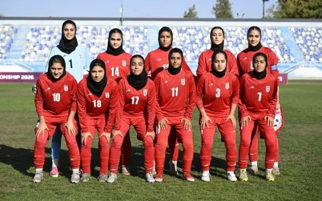 نایب‌قهرمانی دختران نوجوان فوتبال ایران در کافا