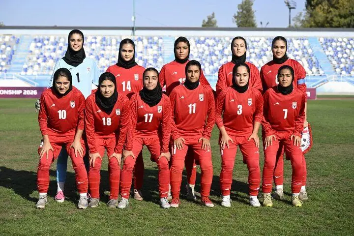 نایب‌قهرمانی دختران نوجوان فوتبال ایران در کافا