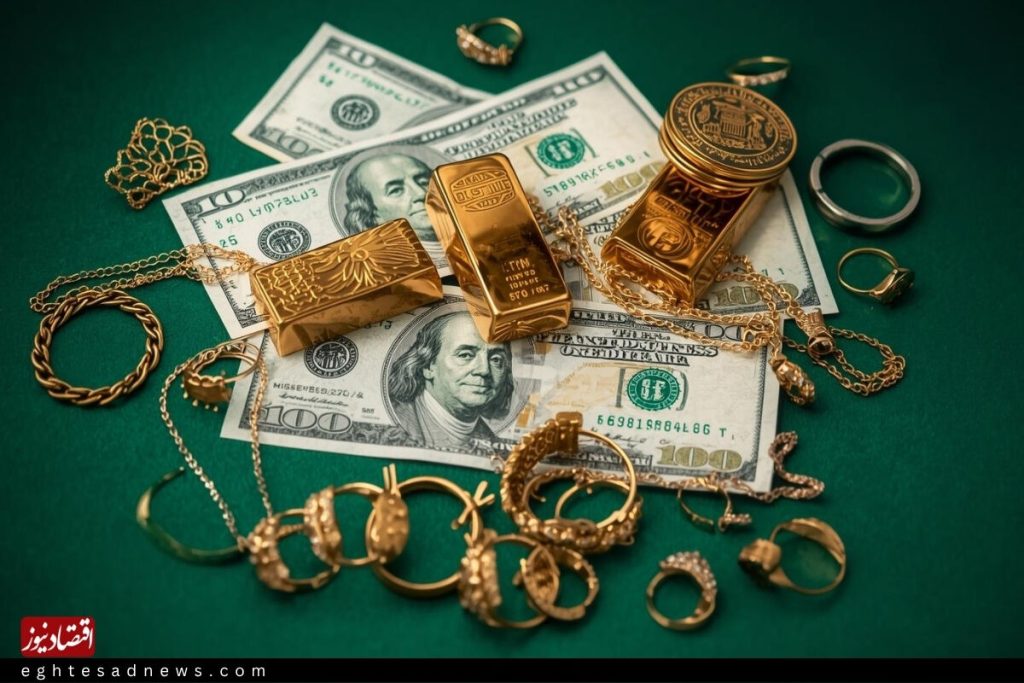 پیش‌بینی قیمت طلا، سکه و دلار امروز یکشنبه 22 شهریور 1405 | قرمز شدن قیمت‌ها در معاملات پشت‌خطی‌ | اصلاح بازار ادامه دارد؟