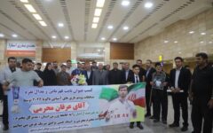 استقبال از نایب‌قهرمان ووشوی بازی‌های آسیایی ۲۰۲۶ در اردبیل