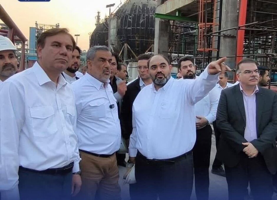 ️بازدید سرپرست وزارت نفت از پتروشیمی جم و واحد آسیب‌دیده در جنگ رمضان