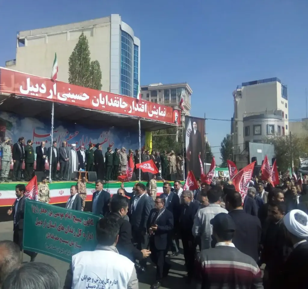 اجتماع باشکوه جان‌فدایان حسینی در اردبیل؛ نمایش اقتدار، وحدت و همبستگی مردم