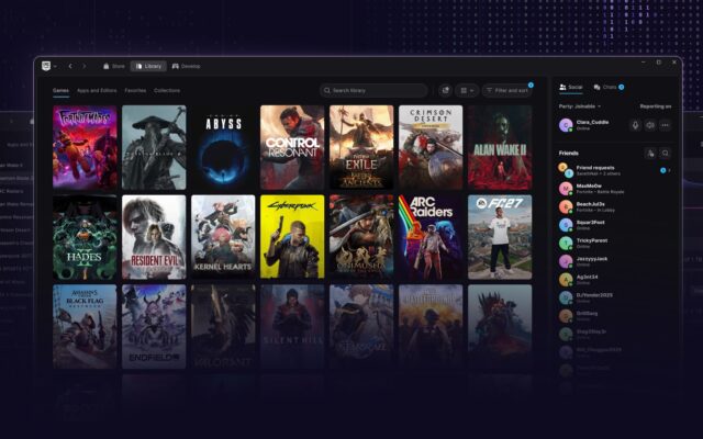 Epic’s new games launcher is ‘vibe coded’