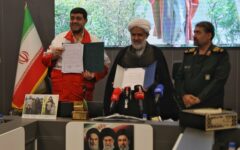 امضای تفاهم‌نامه میان هلال‌احمر و سازمان بسیج مستضعفین