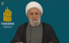 دبیرکل حزب الله: مقاومت و ایستادگی تا عقب‌نشینی اسرائیل از جنوب لبنان ادامه دارد