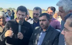 بررسی میدانی مطالبات مردم شهر جدید ینقاق با حضور معاون عمرانی استاندار