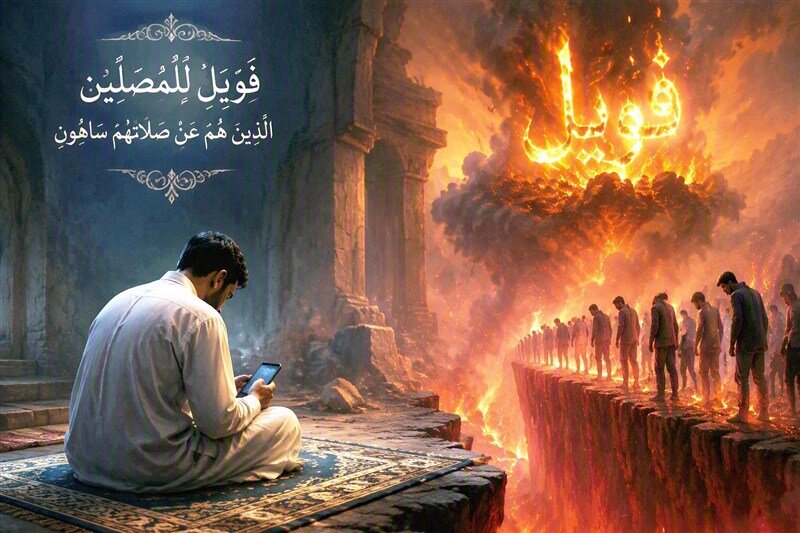 چگونه ممکن است نماز بخوانیم، اما آن را ضایع کنیم؟ هشدار قرآن درباره غفلت در نماز