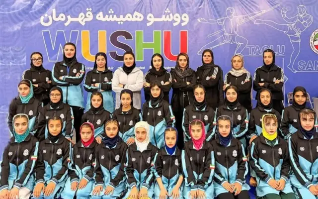 صدرنشینی دختران ووشوکار یزدی در لیگ کشور