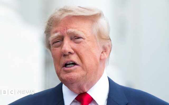 US justice department investigates TV networks over Trump pool coverage