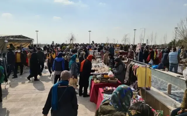 انتقال فروشندگان «بازار پروانه» به پارکینگ حافظ