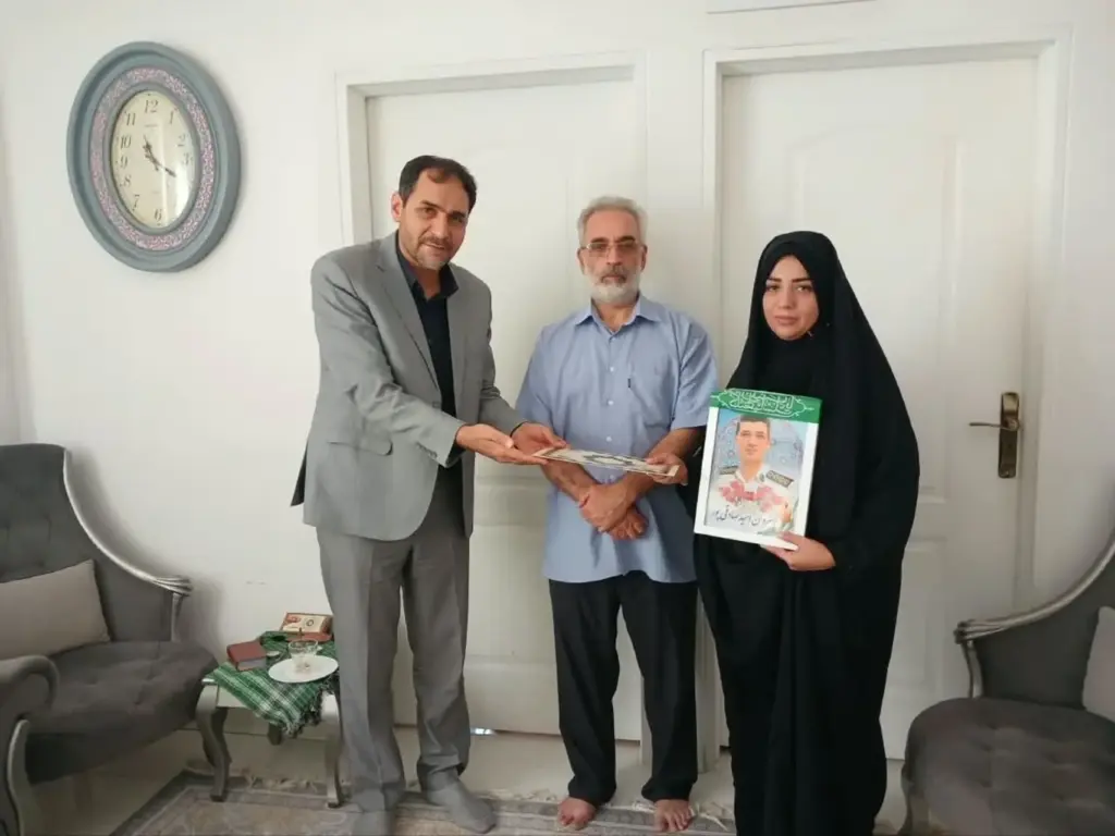 دیدار با خانواده شهدای فراجا