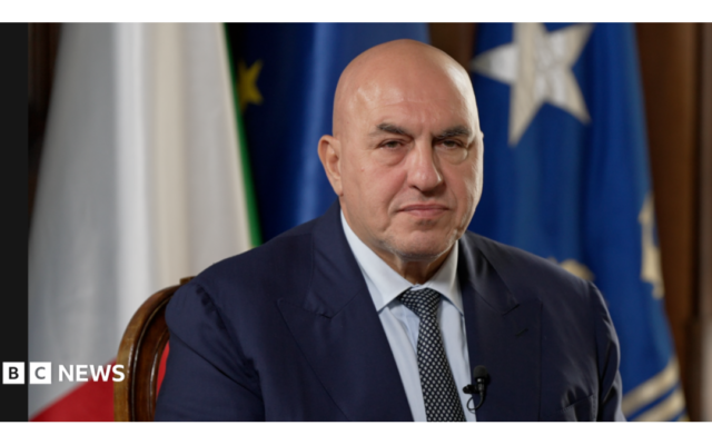 Trump 'completely wrong' to restrict support for Ukraine, Italian minister tells BBC