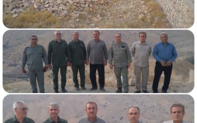 اهداء هزار متر زمین برای احداث پاسگاه محیط بانی در خائیز توسط خیر بهبهانی