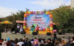 روز شادی بچه‌های قزوین در جشن بزرگ پرواز بادبادک‌ها
