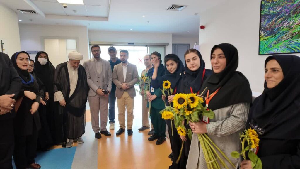 گرامیداشت روز پرستار در بیمارستان خاص شرق تهران هاشمی رفسنجانی تهران + عکس و فیلم
