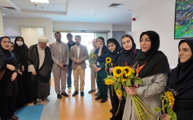 گرامیداشت روز پرستار در بیمارستان خاص شرق تهران هاشمی رفسنجانی تهران + عکس و فیلم